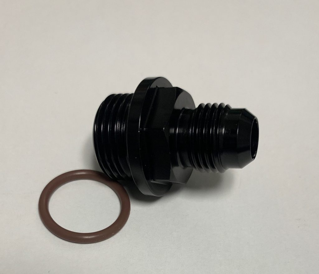 Holley Ultra XP Fuel Inlet fitting 6 AN Allstate Carburetor